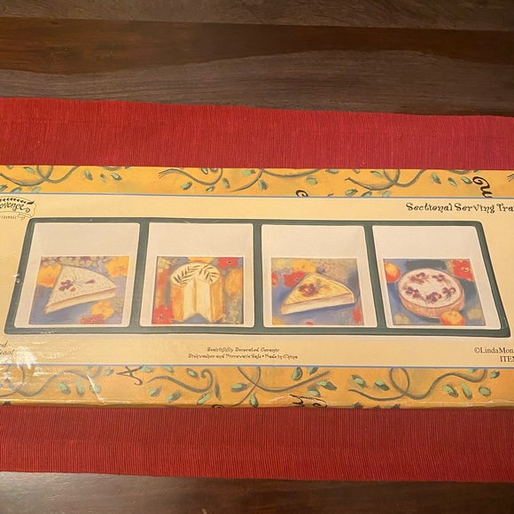 Certified International sectional Provence tray - Picture 2 of 12